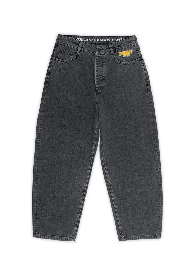 Homeboy x-tra MONSTER Baggy Jeans Denim - Washed Grey