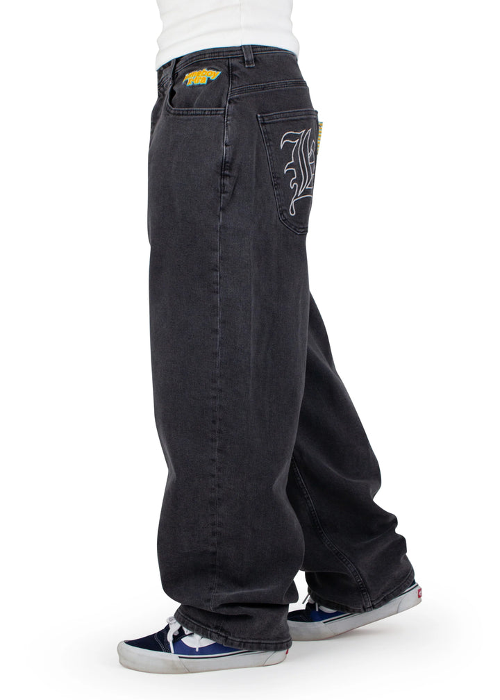 Homeboy x-tra MONSTER GOTHIC Baggy Jeans Denim - WASHED GREY