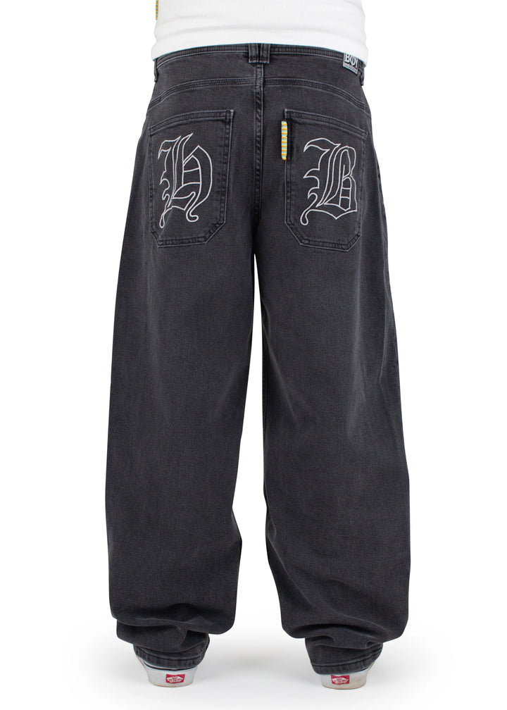 Homeboy x-tra MONSTER GOTHIC Baggy Jeans Denim - WASHED GREY