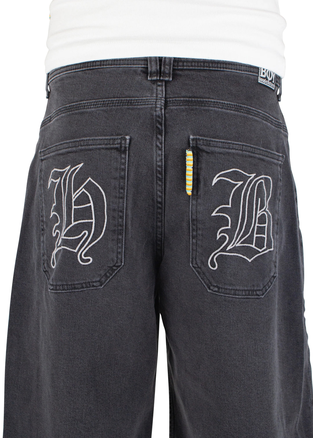 Homeboy x-tra MONSTER GOTHIC Baggy Jeans Denim - WASHED GREY