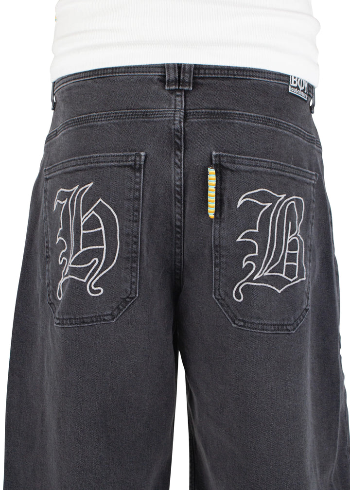 Homeboy x-tra MONSTER GOTHIC Baggy Jeans Denim - WASHED GREY