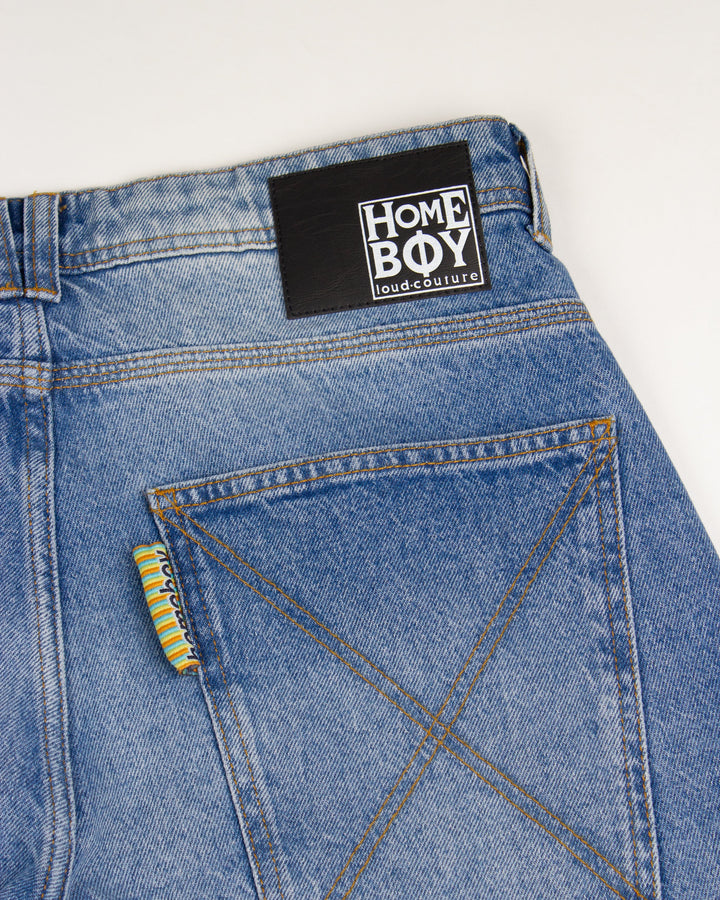 Homeboy Desperados Baggy Jeans Vintage Blue