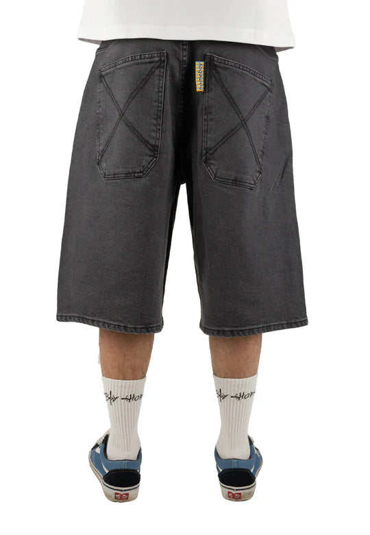 Homeboy x-tra Monster Shorts - Washed Grey
