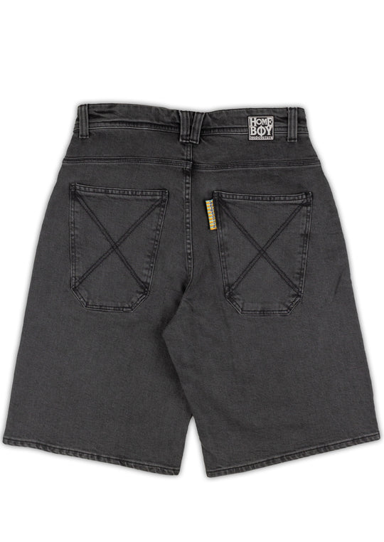 Homeboy x-tra Monster Shorts - Washed Grey