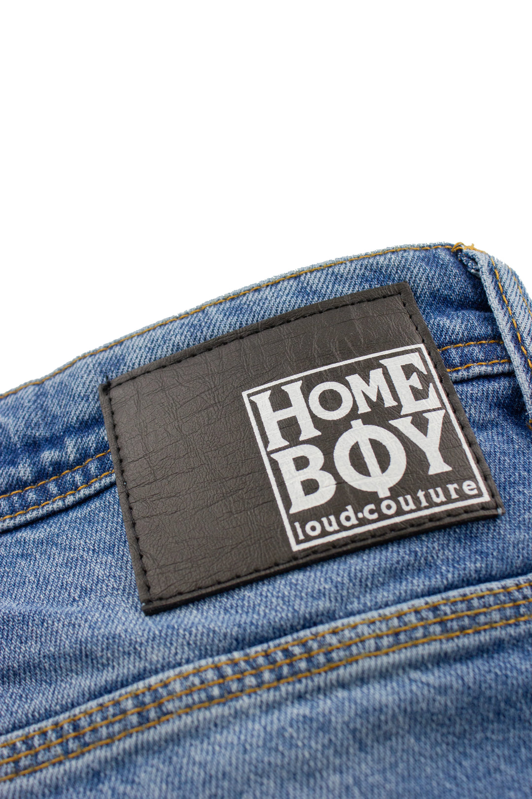 Homeboy x-tra DESPERADO Denim SHORTS VINTAGE BLUE