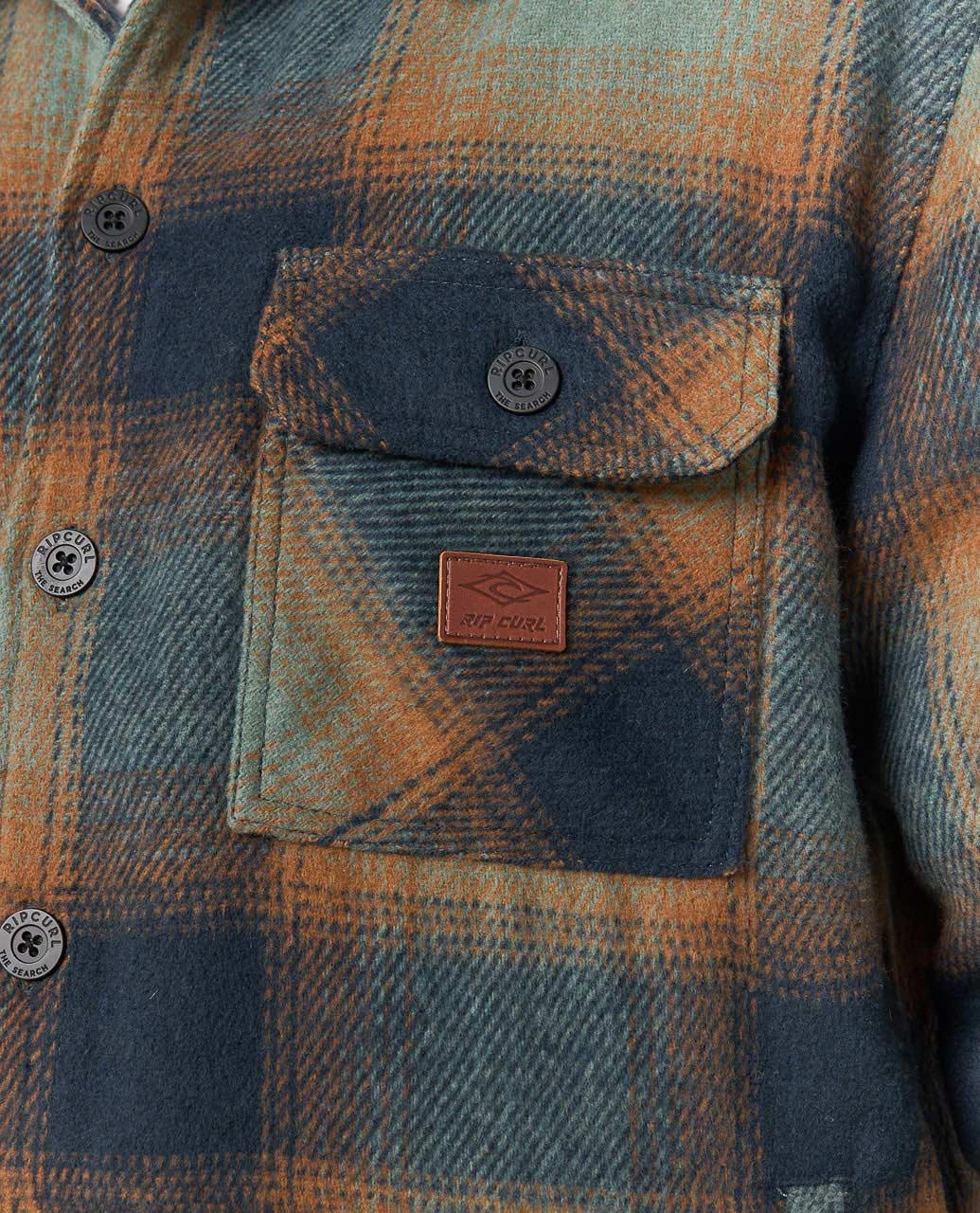 Ripcurl Bells Sherpa Jacke Cactus Green