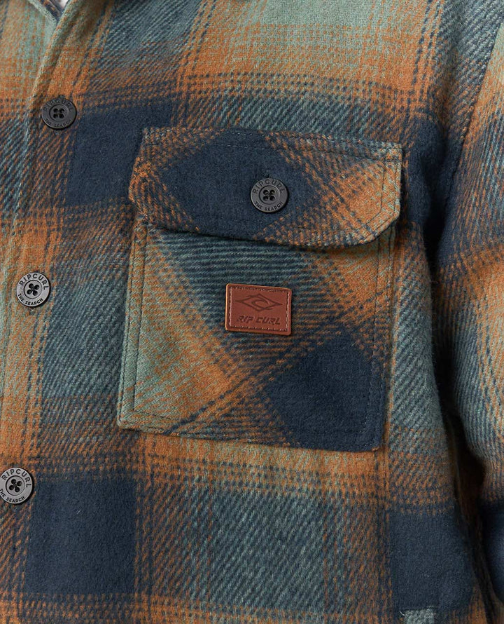 Ripcurl Bells Sherpa Jacke Cactus Green