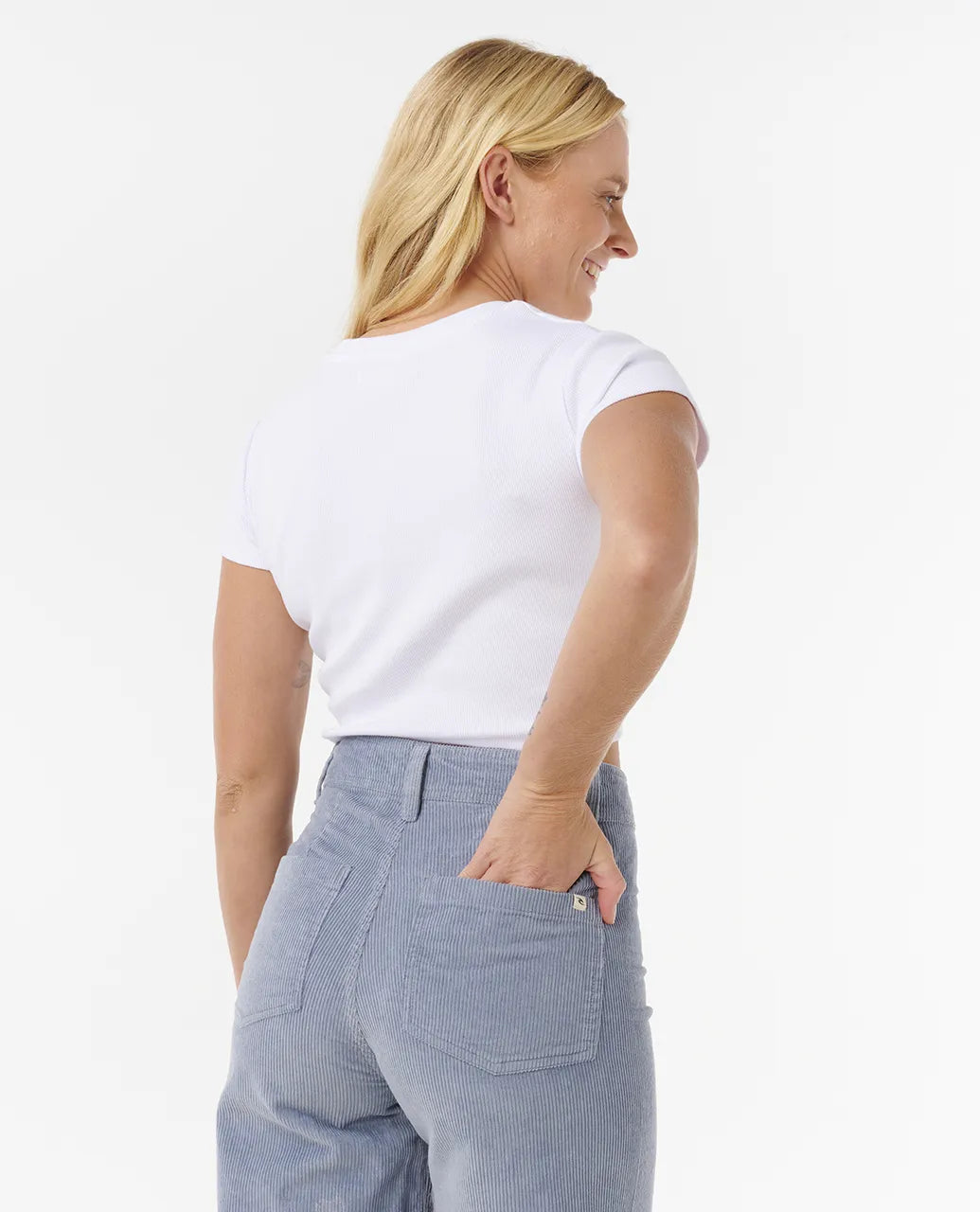 Ripcurl Stevie cord pant Blue Grey