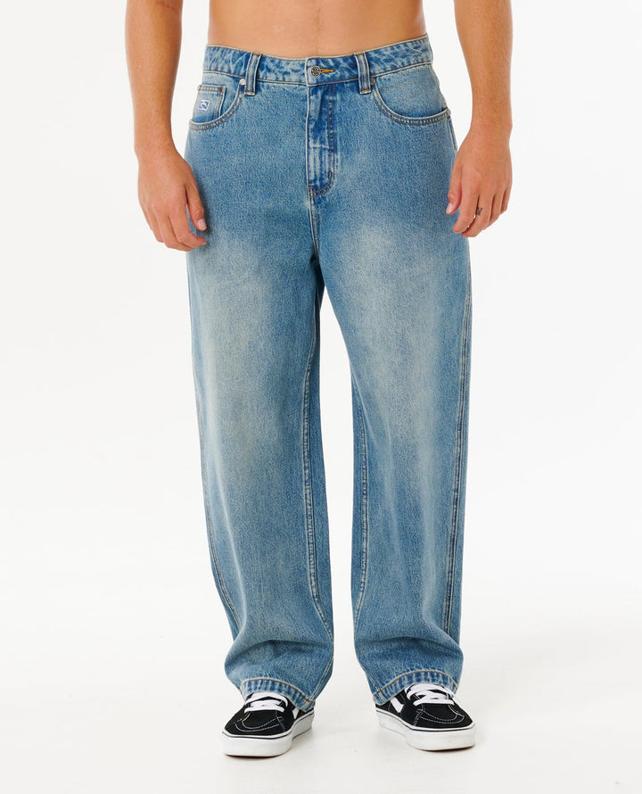 Ripcurl Inner Visions Denim Pant Light Dirty Blue - Vorderansicht