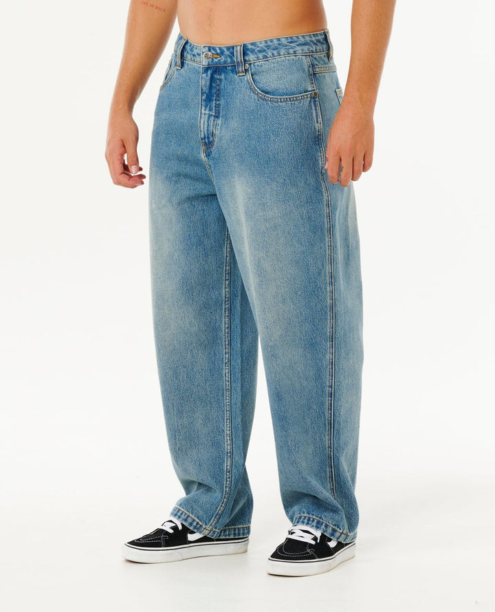 Ripcurl Inner Visions Denim Pant Light Dirty Blue - Rückansicht