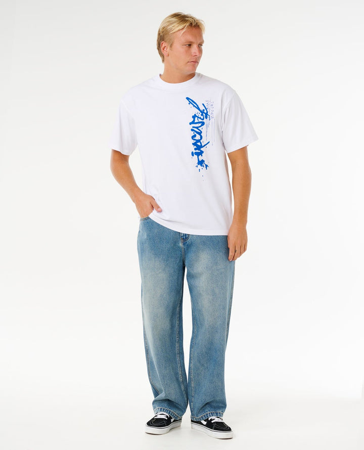 Ripcurl Inner Visions Denim Pant Light Dirty Blue - Detail