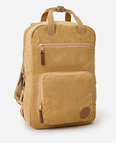 Ripcurl Svelte 13L Cord Backpack Bag - Cord Natural