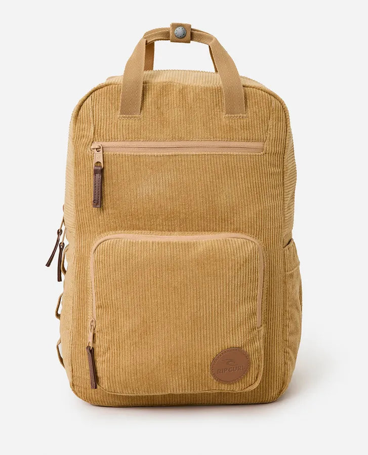 Ripcurl Svelte 13L Cord Backpack Bag - Cord Natural
