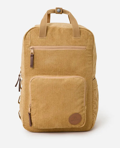 Ripcurl Svelte 13L Cord Backpack Bag - Cord Natural