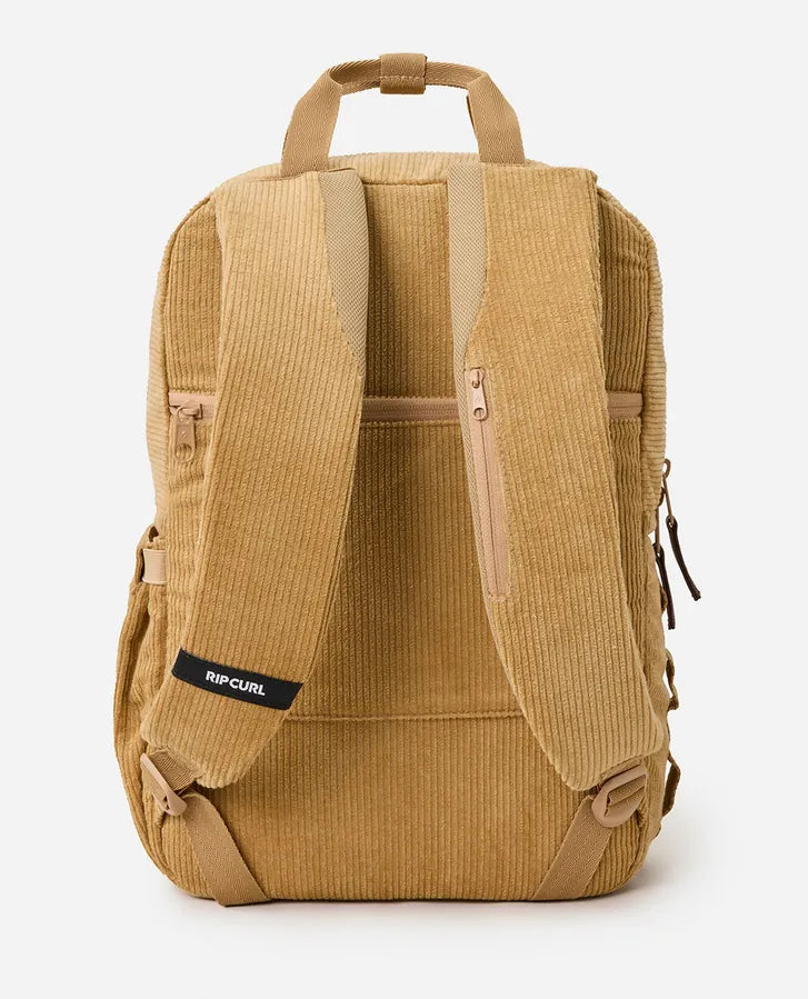 Ripcurl Svelte 13L Cord Backpack Bag - Cord Natural
