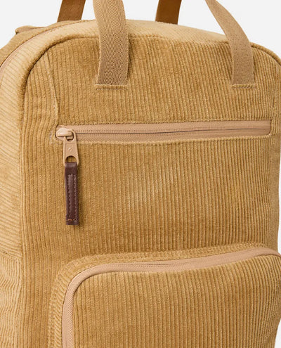 Ripcurl Svelte 13L Cord Backpack Bag - Cord Natural