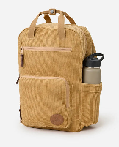 Ripcurl Svelte 13L Cord Backpack Bag - Cord Natural
