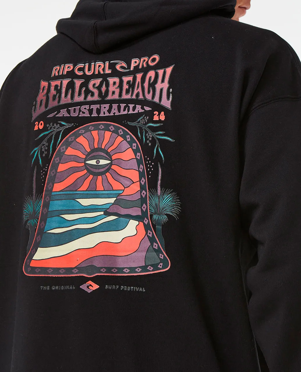 RipCurl Pro Bells Beach 2024 Hoodie - Black