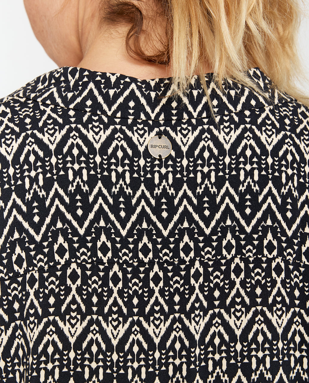Ripcurl Ikat Geo Shirt Hemd - Navy