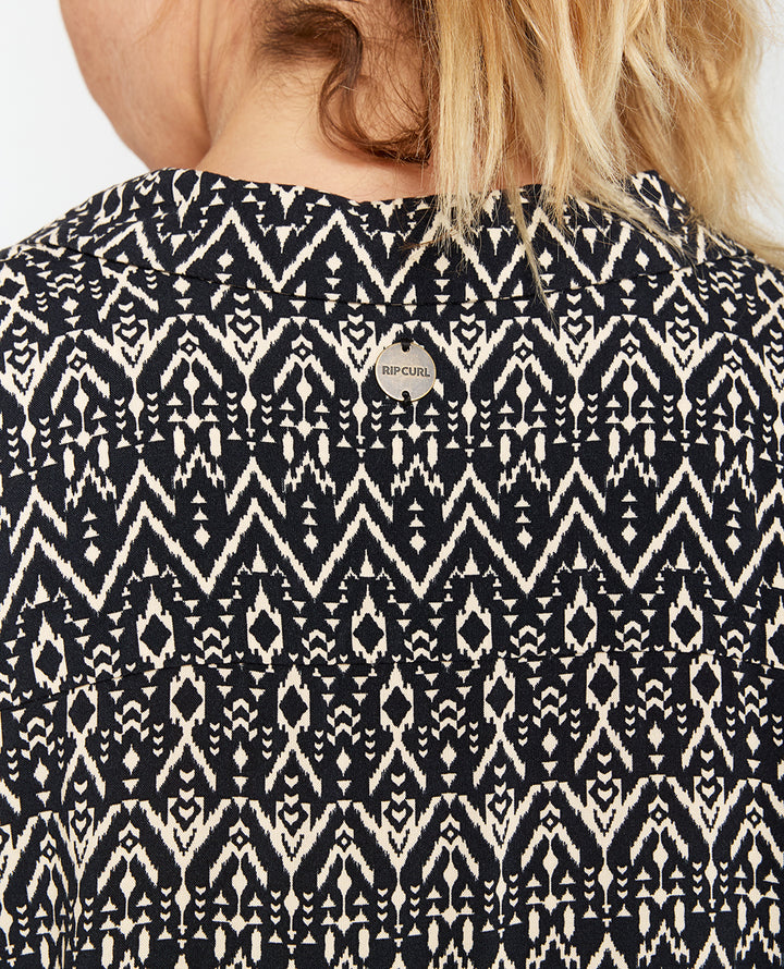 Ripcurl Ikat Geo Shirt Hemd - Navy