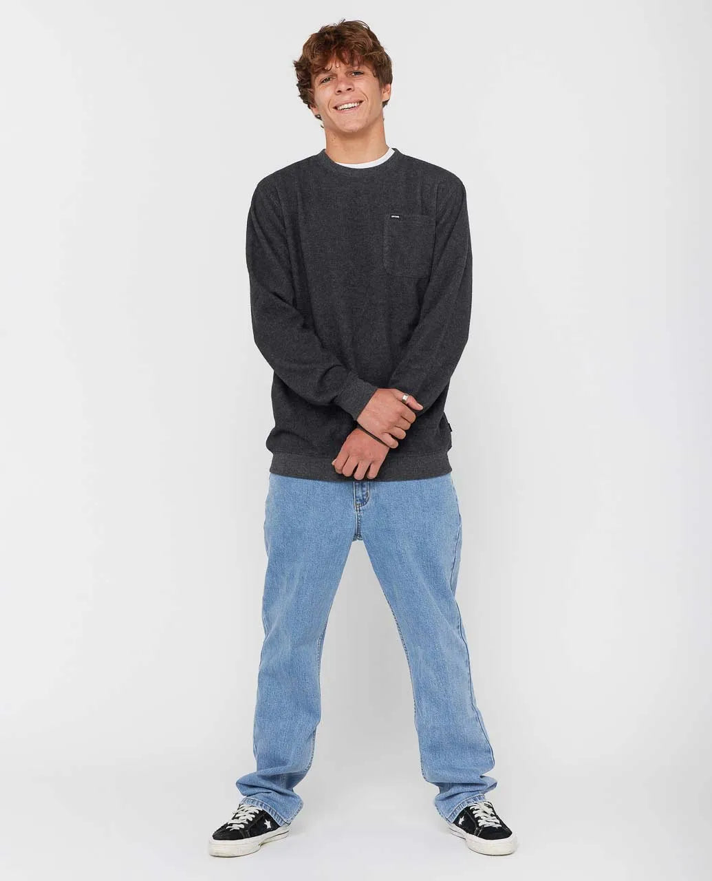 Ripcurl Grid crew Black Marle