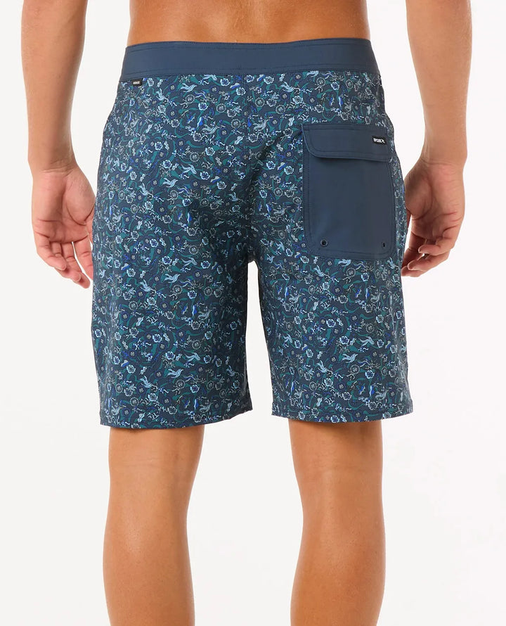 Ripcurl Mirage Boardshort Floral Reef Washed Navy