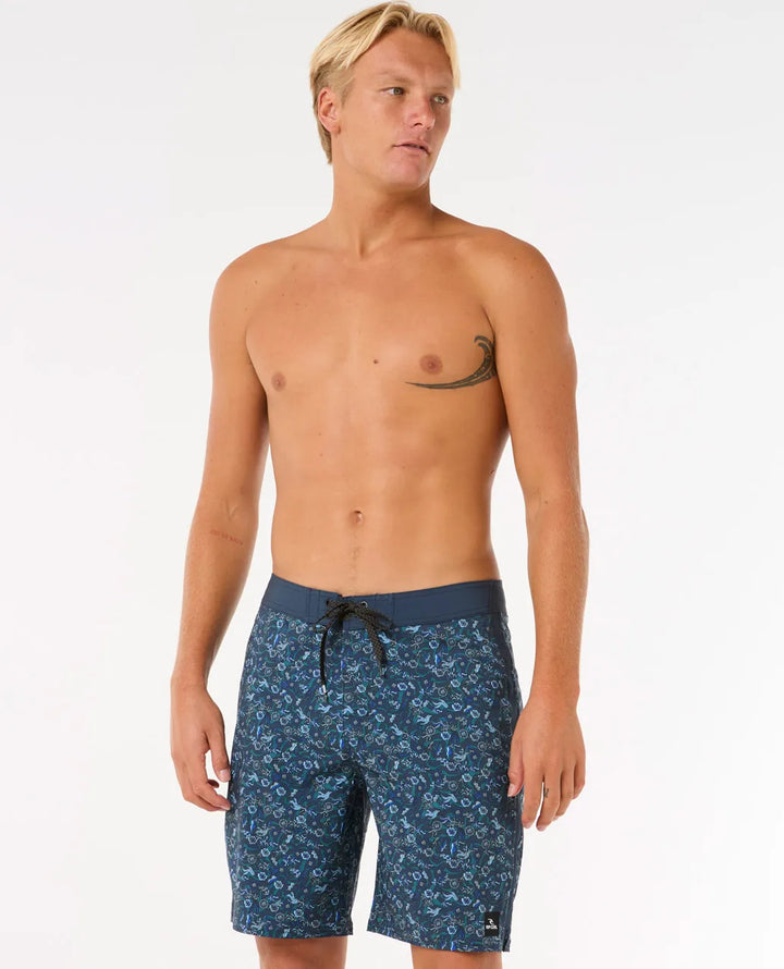 Ripcurl Mirage Boardshort Floral Reef Washed Navy