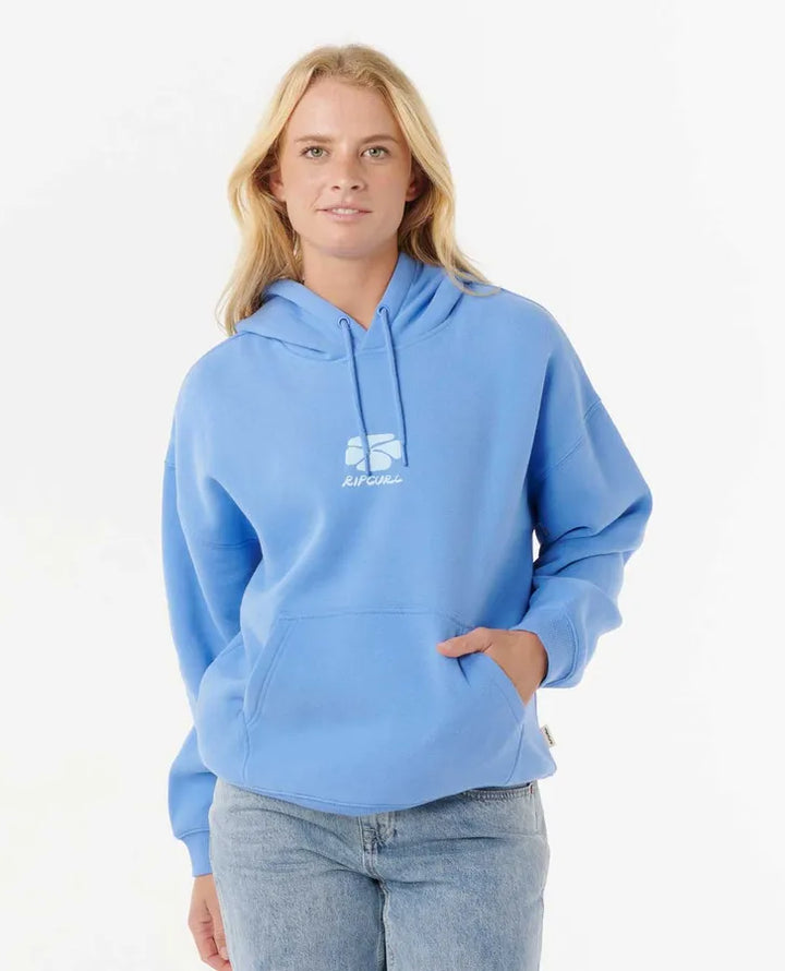 Ripcurl Oceanic Heritage Hoodie Blau