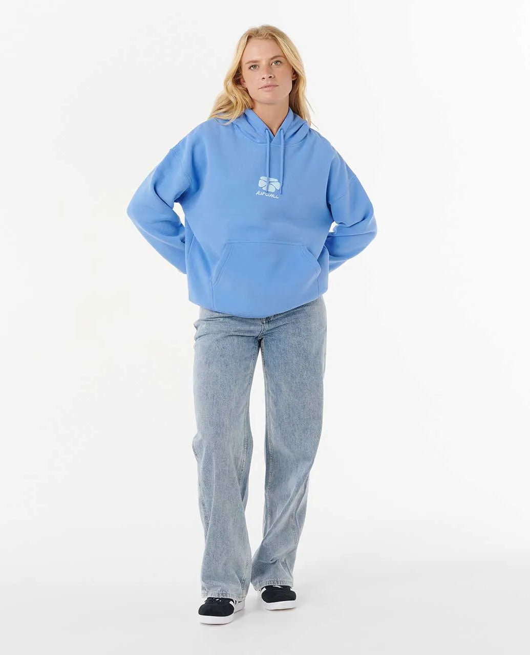 Ripcurl Oceanic Heritage Hoodie Blau