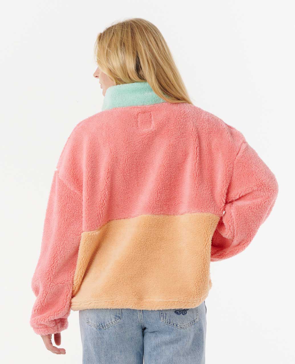 Ripcurl Block Party Fleecejacke - Pink