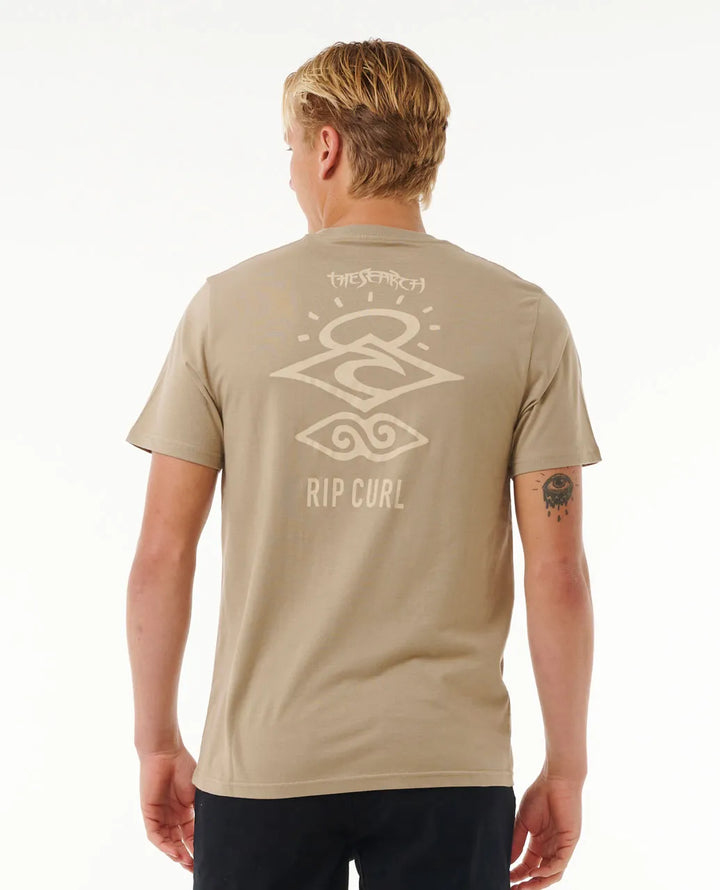 Ripcurl Search Icon T-Shirt - Sand Dune