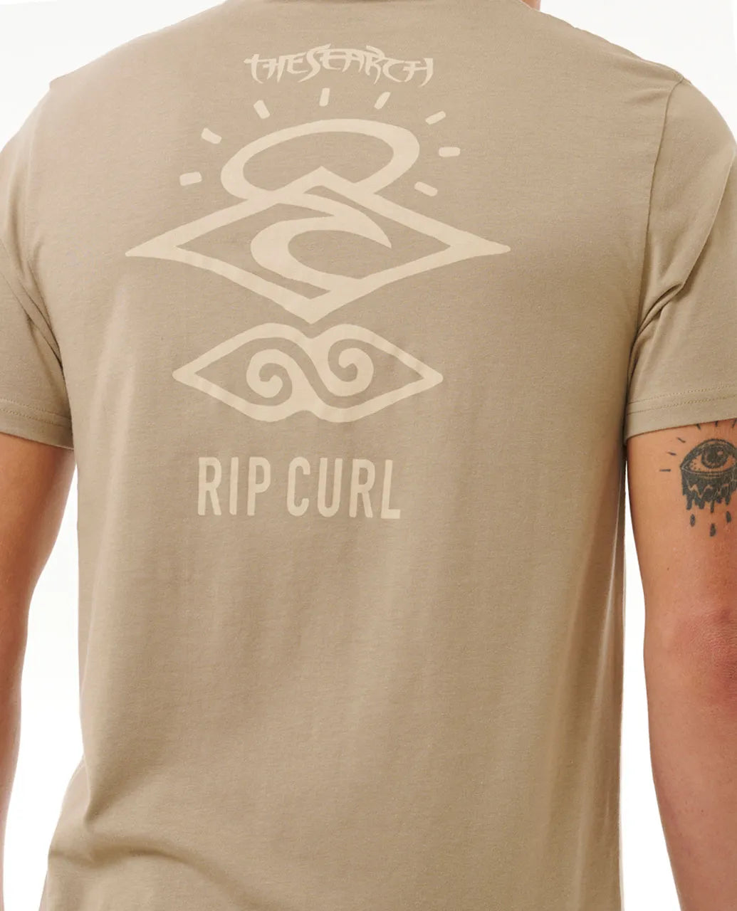 Ripcurl Search Icon T-Shirt - Sand Dune