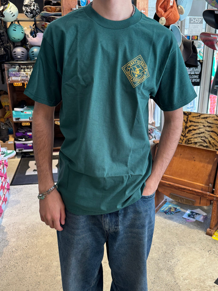 Obey Earth Defenders S/S Tee - Rain Forest