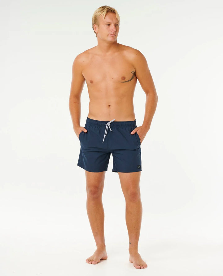 Ripcurl Offset Volley 15" Boardshort Badehose - Navy