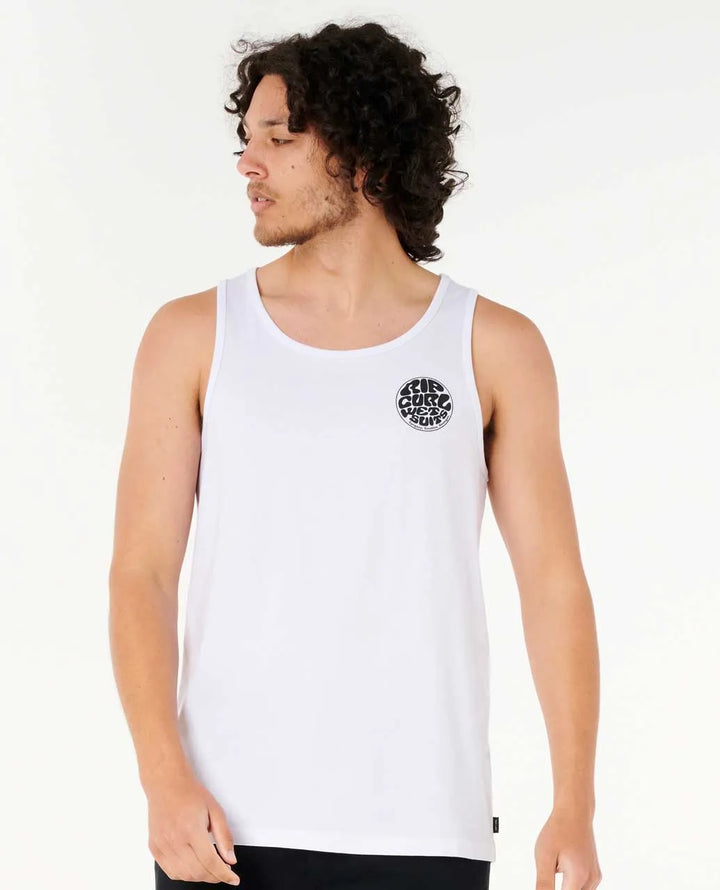 Ripcurl Wetsuit Icon Tanktop - White