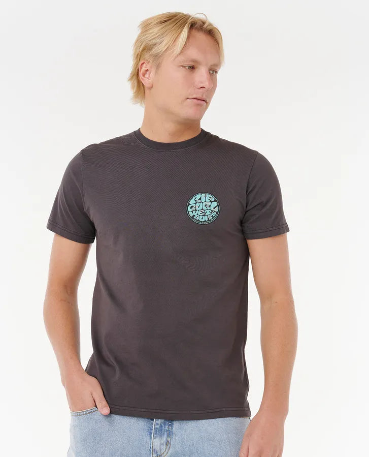 Ripcurl Wettie Passage Icon T-Shirt - Phantom