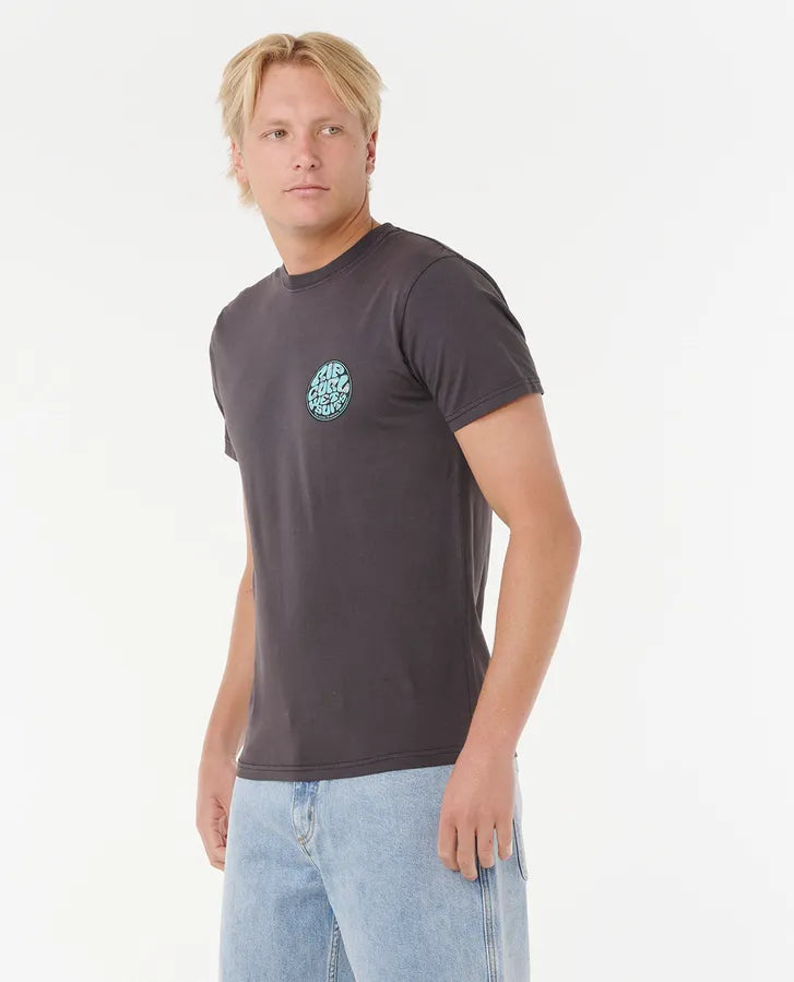 Ripcurl Wettie Passage Icon T-Shirt - Phantom