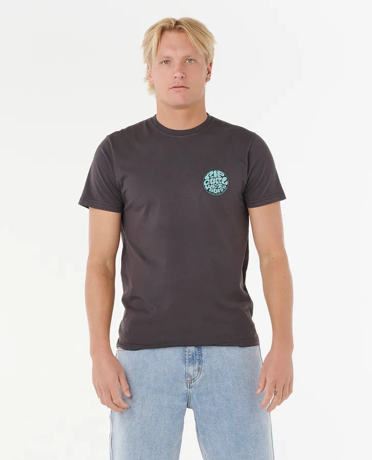 Ripcurl Wettie Passage Icon T-Shirt - Phantom