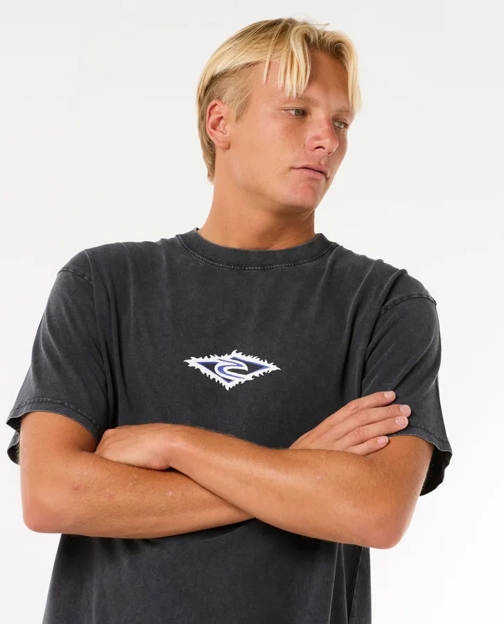 Ripcurl Raw Energy Sloth T-Shirt - Black