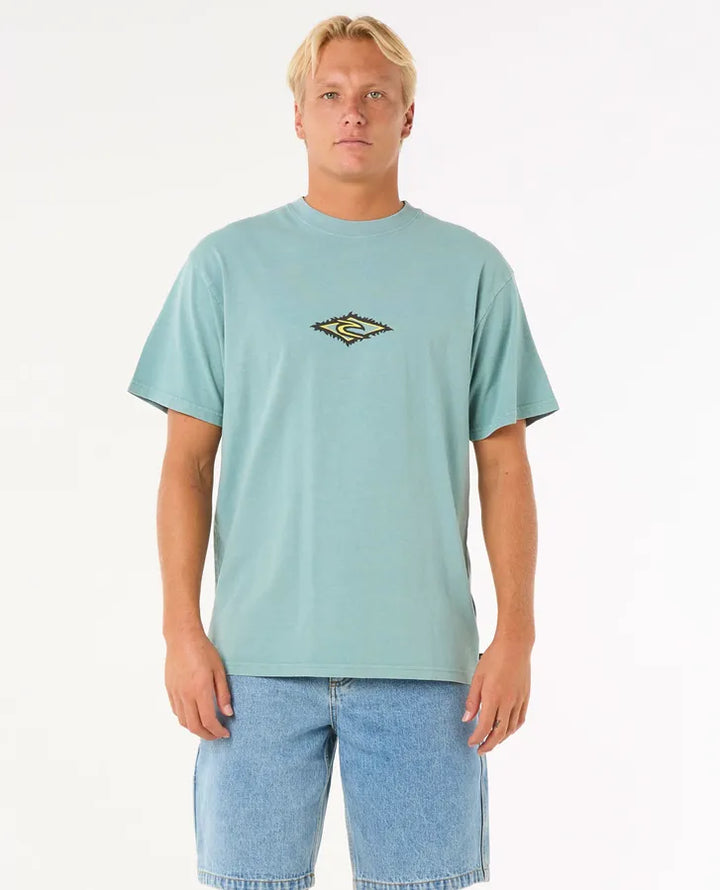 Ripcurl Raw Energy Sloth T-Shirt - Blue Lagoon