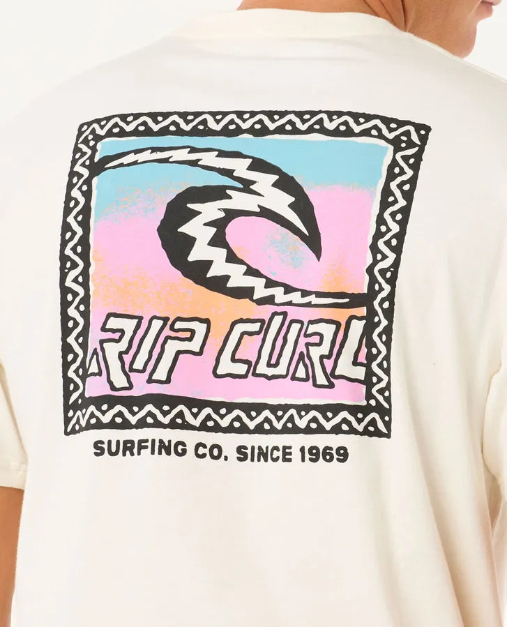 Ripcurl Raw Energy Trad T-Shirt - Bone