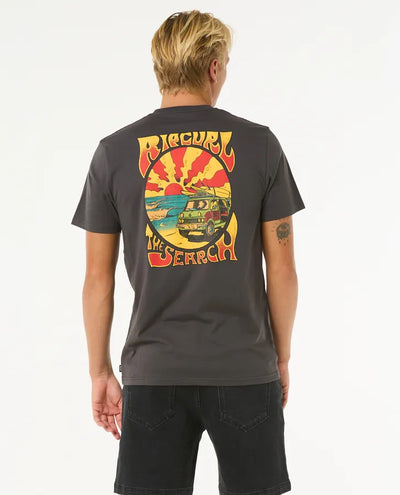 Ripcurl Keep On Trucking T-Shirt - Washed Black