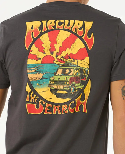 Ripcurl Keep On Trucking T-Shirt - Washed Black