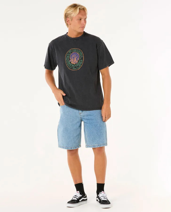Ripcurl Raw Energy Visions T-Shirt - Black
