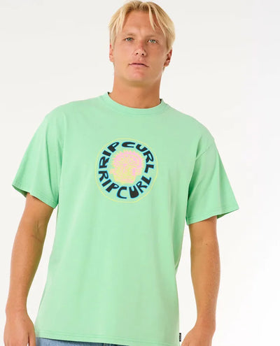 Ripcurl Raw Energy Visions T-Shirt - Neon Green