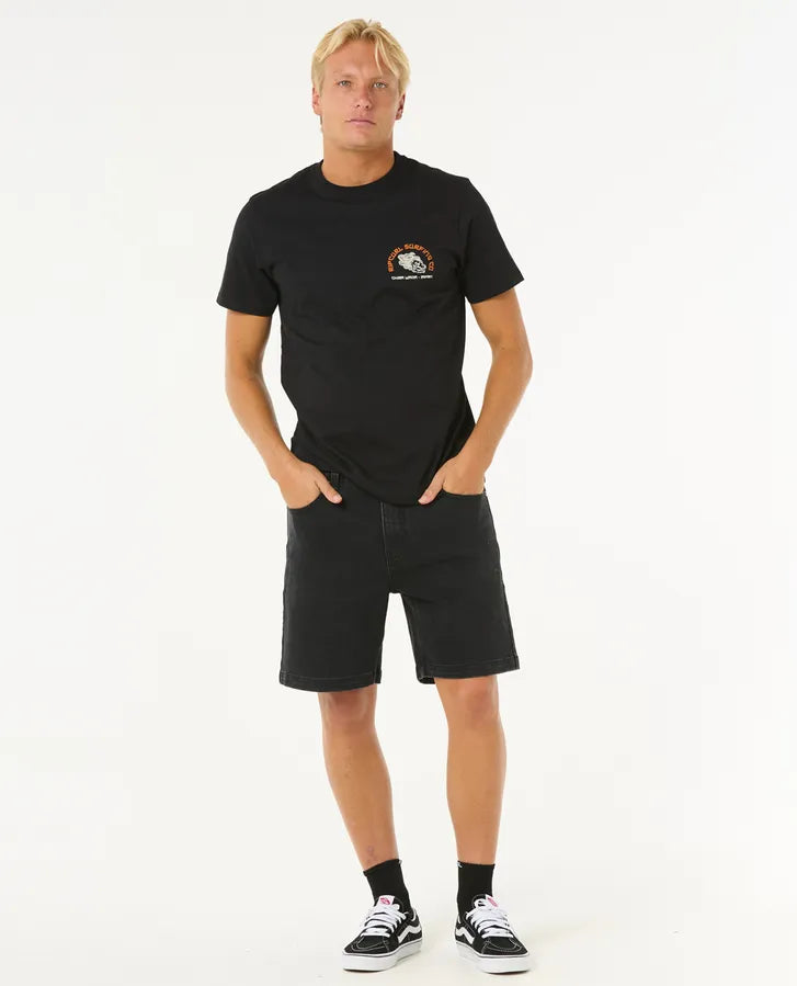 Ripcurl Desti Animals T-Shirt - Black
