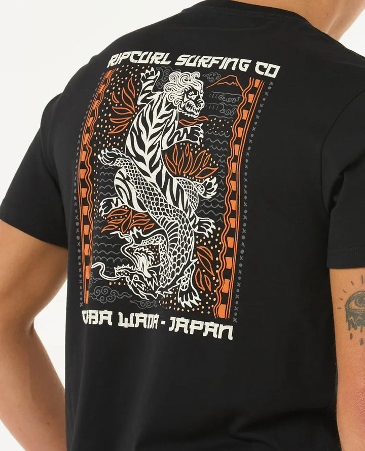 Ripcurl Desti Animals T-Shirt - Black