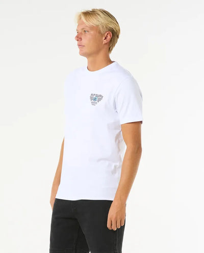 Ripcurl Desti Animals T-Shirt - Optical White