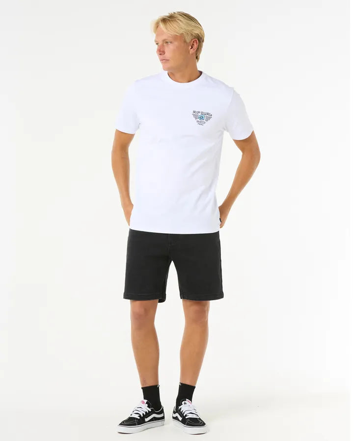 Ripcurl Desti Animals T-Shirt - Optical White