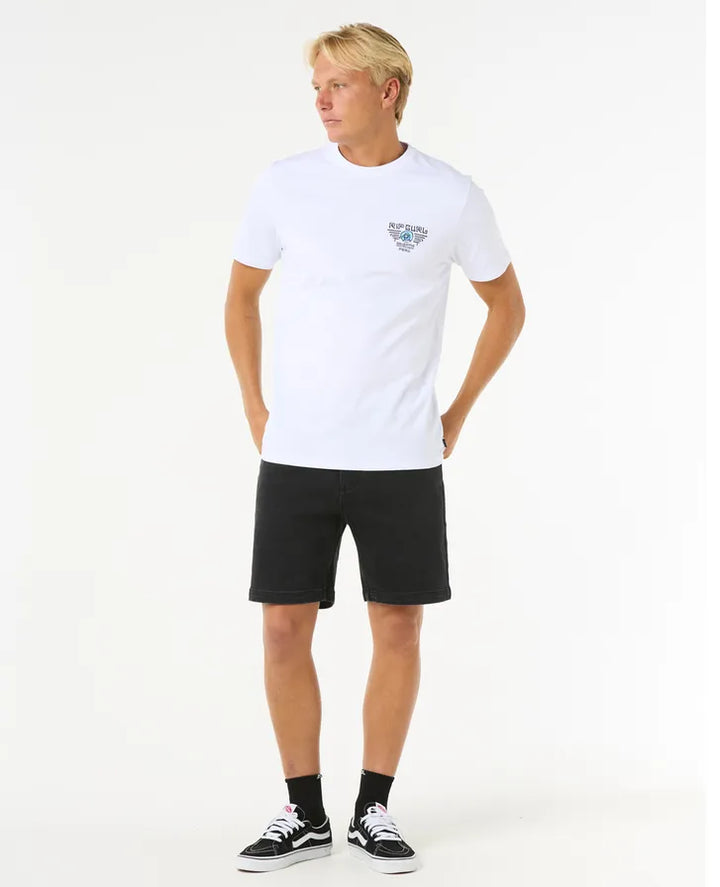 Ripcurl Desti Animals T-Shirt - Optical White
